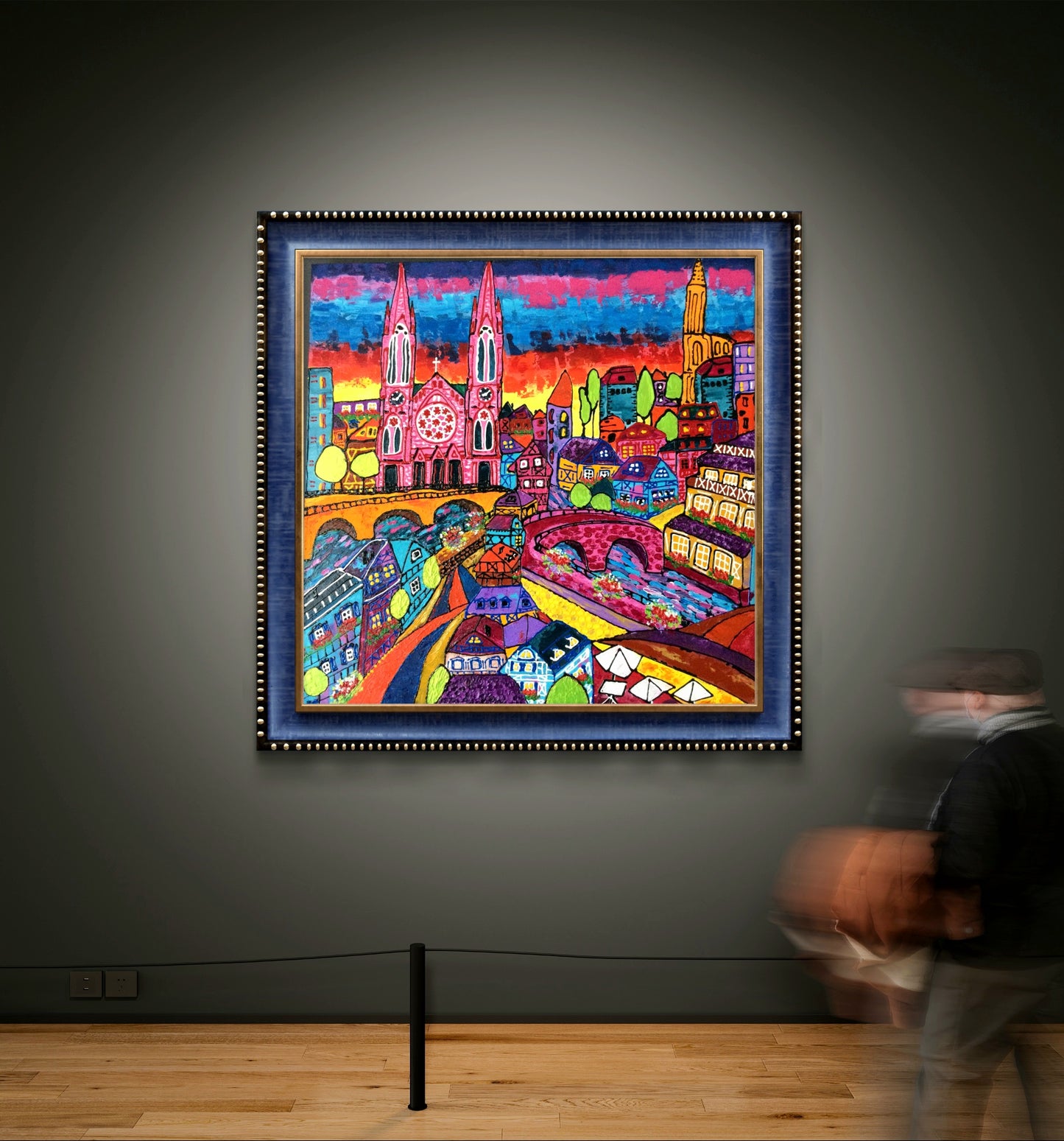 Strasbourg in color: the beauty of the French city through a unique work of art