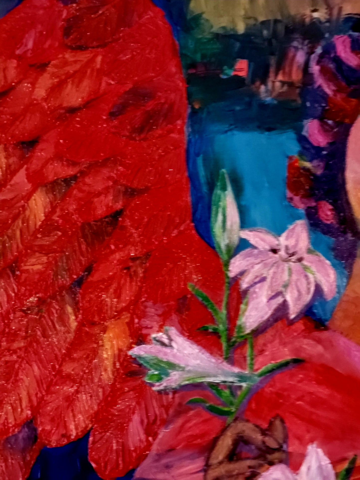"L’Ange au sourire" – Peinture originale